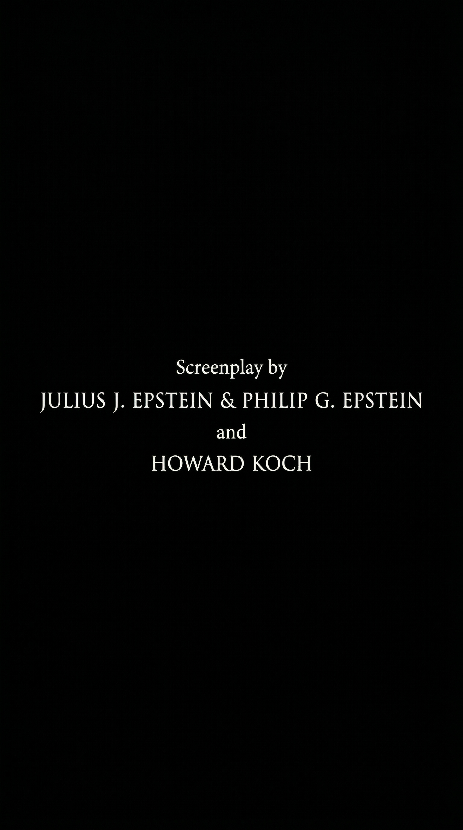 WGA credit format showing ampersand between writing team names and 'and' separating a subsequent solo writer